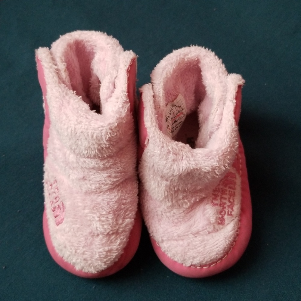 infant northface booties